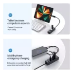 4 Port USB Hub 3.0 Model 303 High Speed Transfer - Image 3
